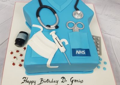 Congratulations Cake on becoming a doctor