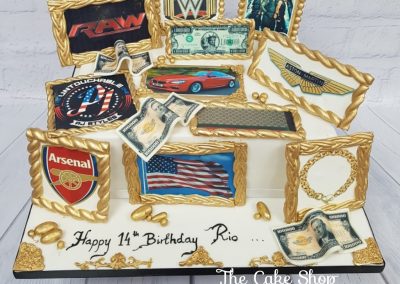 Birthday cake - Memories and hobbies frames