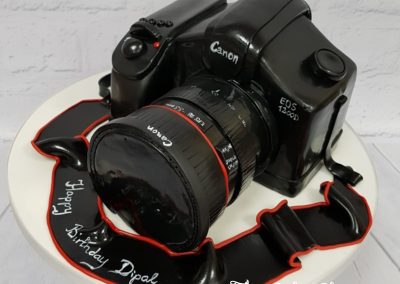 Birthday Cake - Canon SLR Camera