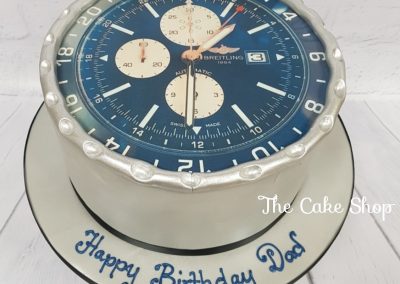 Birthday Cake - Breitling watch design