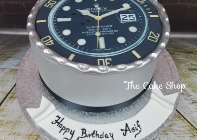 Birthday Cake - Rolex Watch design