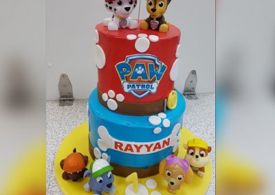 Birthday Cake - 2 tier - Paw Patrol