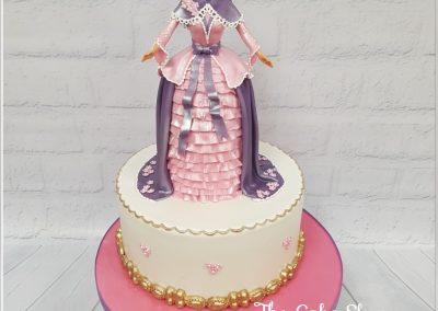 Birthday Cake - Barbie Doll Figure