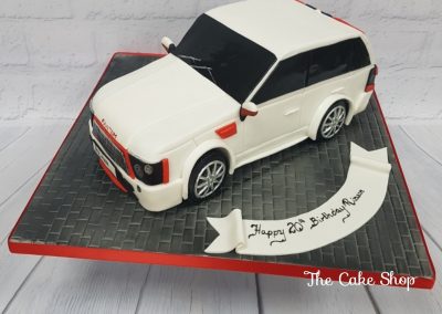 Birthday Cake - Range Rover Jeep