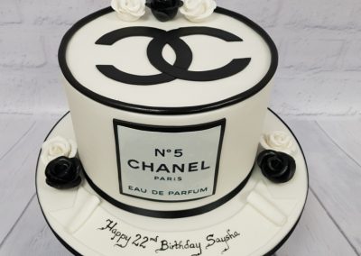 BIrthday Cake - No5 Chanel design