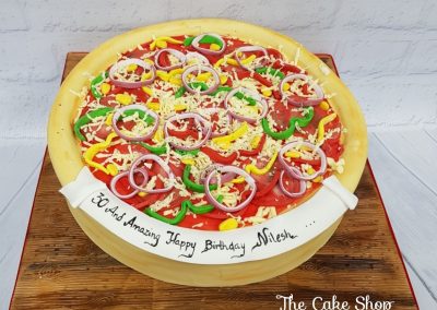 Birthday Cake - Pizza design