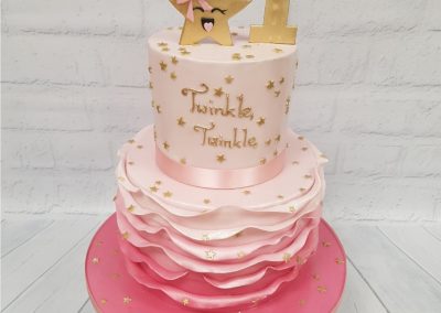 Birthday Cake - 1st Birthday - Twinkle Twinkle
