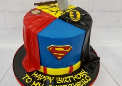 Birthday Cake - Superhero - Superman, Batman and Thor