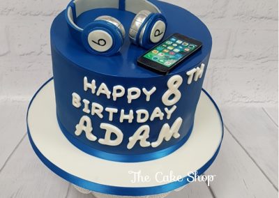 Birthday Cake - iPod and Beats by Dre Headphones