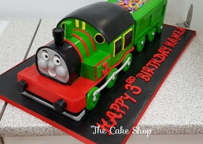 Birthday Cake - Thomas the tank engine with smartees fill