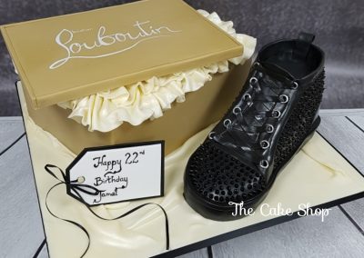 Birthday Cake - Louboutin design with designer shoe